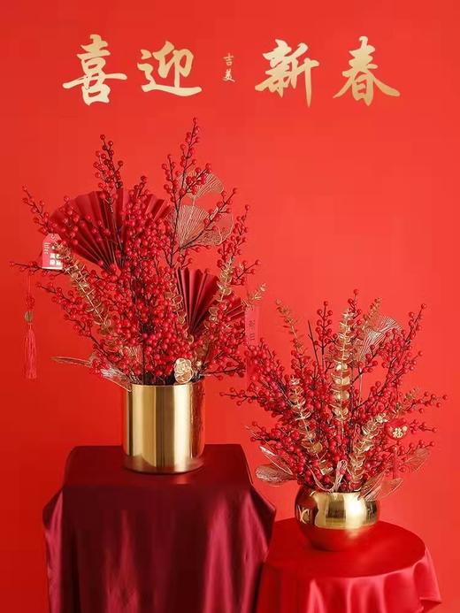 金属福桶-纳米元宝盆-电镀福桶-套二金桶 商品图9