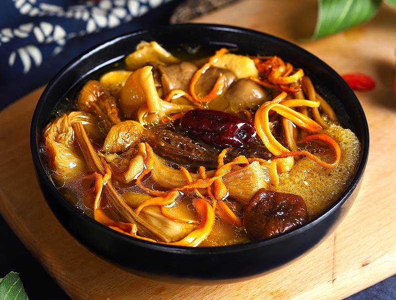 云南野生七彩菌汤包-q