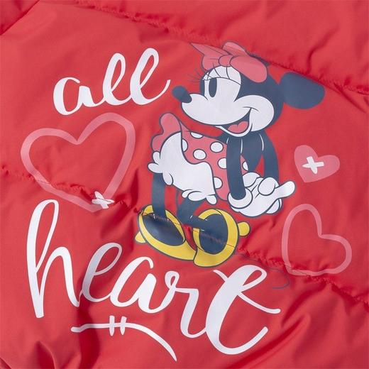 迪士尼米妮女童宝宝冬装儿童轻薄羽绒服小童冬装白鸭绒外套214S1527 商品图8