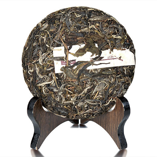 2018沧元·昆印纪念饼200g普洱茶生茶 勐库坝糯 藤条古树 商品图3