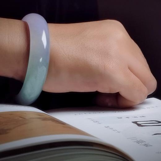 春带彩翡翠手镯 商品图6