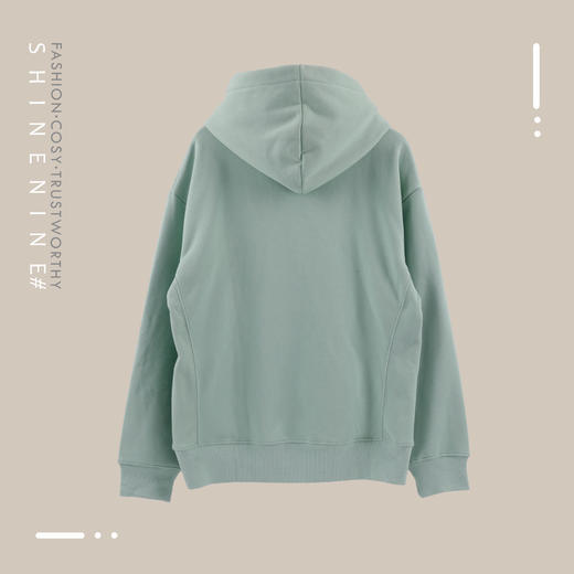 FM18AW3A-WY313洗手池全棉戴帽卫衣 商品图3