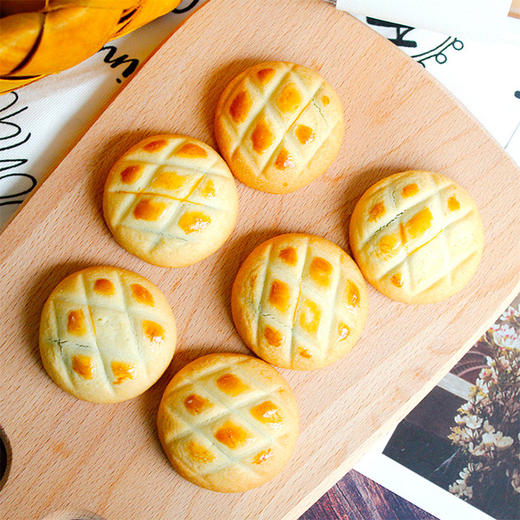 【食品酒水】软心爆浆曲奇饼干夹心休闲零食品烘焙甜品 商品图0