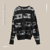 18AW2528BLK黑色EYES提花图案圆领毛衣 商品缩略图3