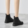 ZHR马丁靴百搭英伦风加绒粗跟短靴 商品缩略图2