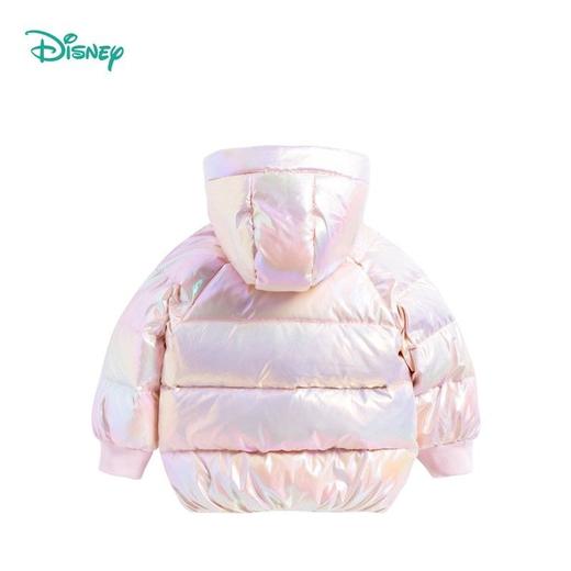 迪士尼童装女童羽绒服新款中小童亮面洋气冬装白鸭绒外套214S1578 商品图6