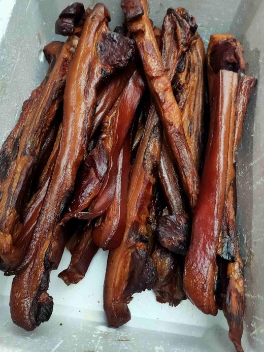 乡里自家熏的黑猪腊肉，3斤 商品图0