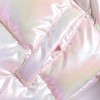 迪士尼童装女童羽绒服新款中小童亮面洋气冬装白鸭绒外套214S1578 商品缩略图9
