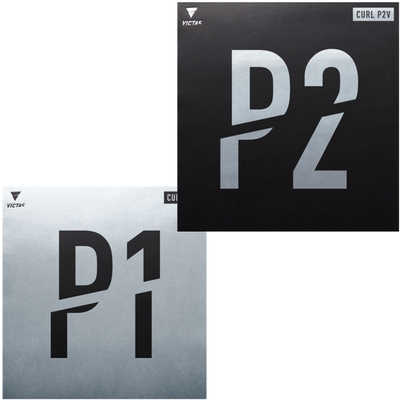 VICTAS长胶 P-1V P2V 套胶CURL单胶皮P1V削球原TSP
