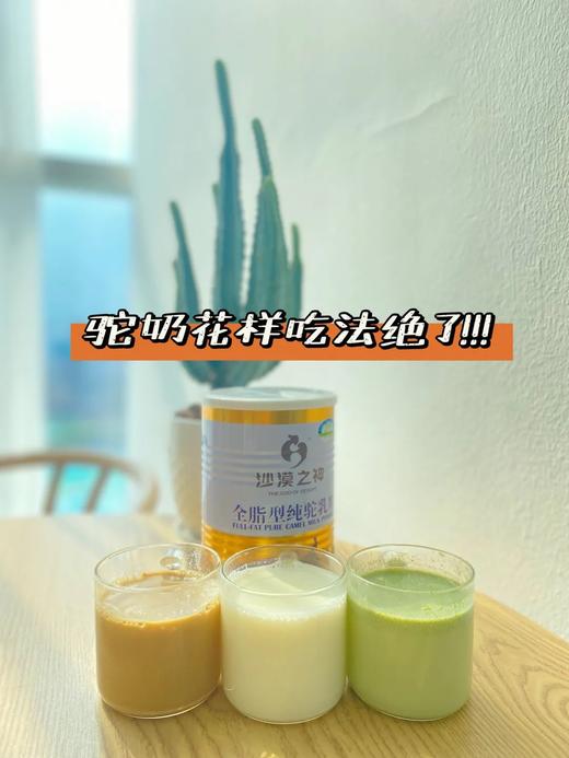 被称为“长寿奶”的沙漠之神全脂纯驼ru粉  有几认证双峰驼奶粉 纯驼奶粉  低温干燥喷粉啭力技术 wu忝加  富含多种微量元素  口感醇香 没有奶膻味   适合全家老小 孕F也可放心食用 商品图9