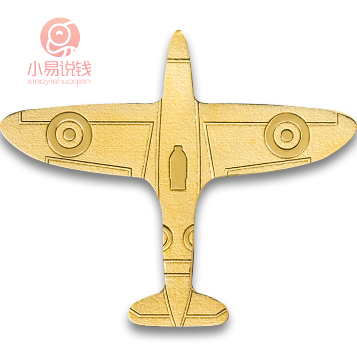 2020帕劳 飞机金币