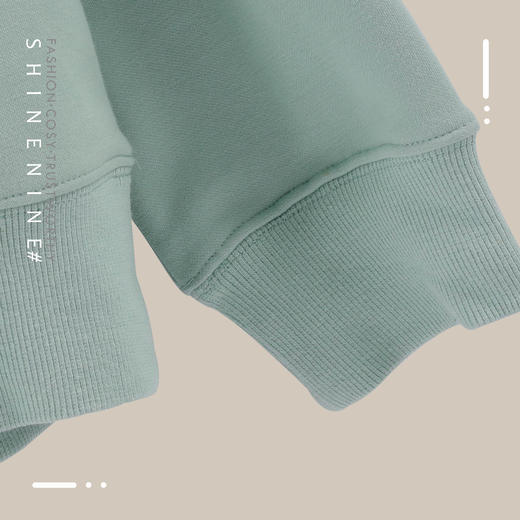 FM18AW3A-WY313洗手池全棉戴帽卫衣 商品图2