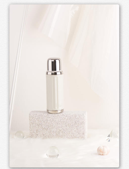 香港AKS不锈钢保温杯苏尼翁复古杯大容量 白色 商品图1