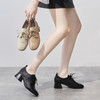 ZHR英伦复古粗跟仙女风百搭中跟单鞋 商品缩略图1