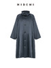 HIDEMI 行走的空气被 醋酸系列设计感长款棉服大衣 深海蓝/奶昔白 商品缩略图13