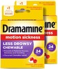 Dramamine 长效晕车晕船片低嗜睡配方 8片*2盒装 商品缩略图0