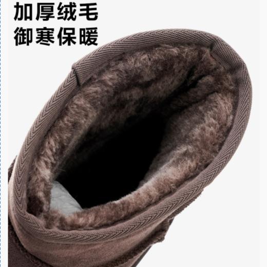 热卖！卡帝乐鳄鱼雪地靴女款  防水防污 加厚绒毛保暖 防滑耐磨裸感舒适透气  经典低筒款  脚胖的建议拍大一码！ 商品图3
