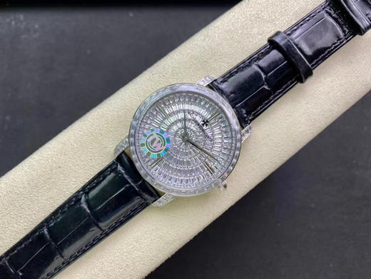 TW 江诗丹顿 满钻 传承系列81579/000G-9274腕表，高档大气，机芯:9015机芯，皮带:进口牛皮，镜面:蓝宝石水晶玻璃，壳材质:精选316钢，尺寸:直径:40mm 商品图14