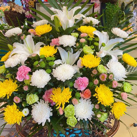 悼念花篮1002款～超大号 商品图1