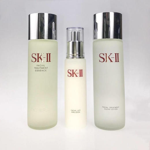 【中欧班列精选】 SK2新款日本神仙水清莹露骨胶原乳液多方位保湿三件套YLPY 商品图6