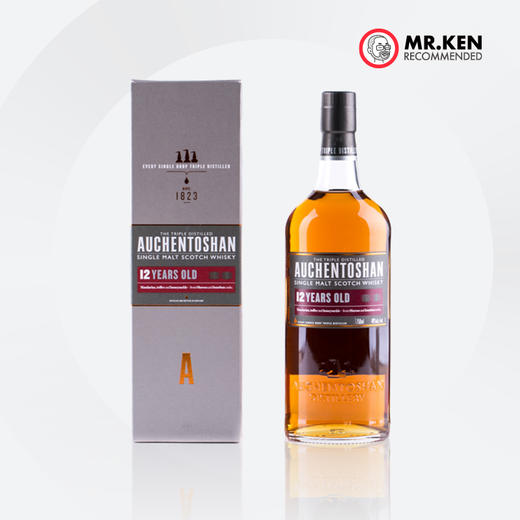 欧肯特轩（Auchentoshan)12年单一麦芽苏格兰威士忌 商品图0