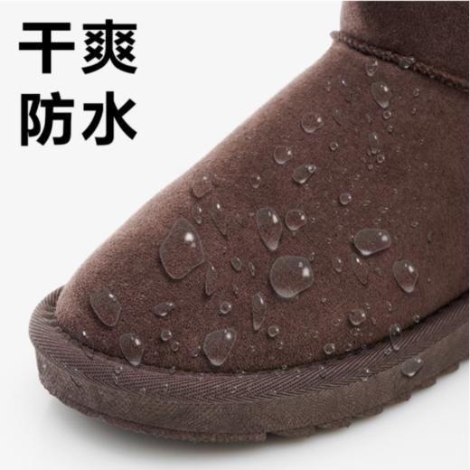 热卖！卡帝乐鳄鱼雪地靴女款  防水防污 加厚绒毛保暖 防滑耐磨裸感舒适透气  经典低筒款  脚胖的建议拍大一码！ 商品图1