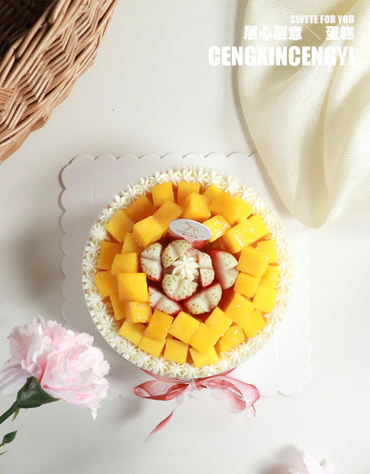 千层雪蛋糕 | 冰淇淋口感 | 芒果 | 草莓 | 榴莲（草莓已过季，现在草莓换树莓） 商品图3