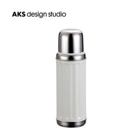 香港AKS不锈钢保温杯苏尼翁复古杯大容量 白色