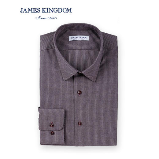 jameskingdom线下新品占姆士时尚长袖衬衫BA171M271 商品图1