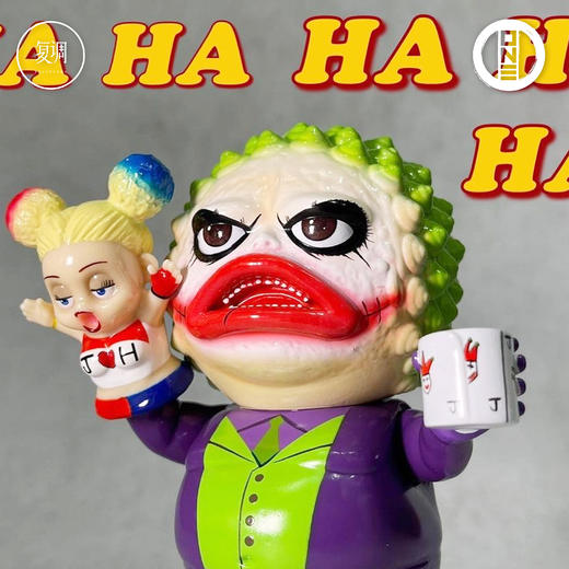 现货 壹工坊 Foker与哈特利 套装 搪胶 摆件 潮流玩具 商品图2