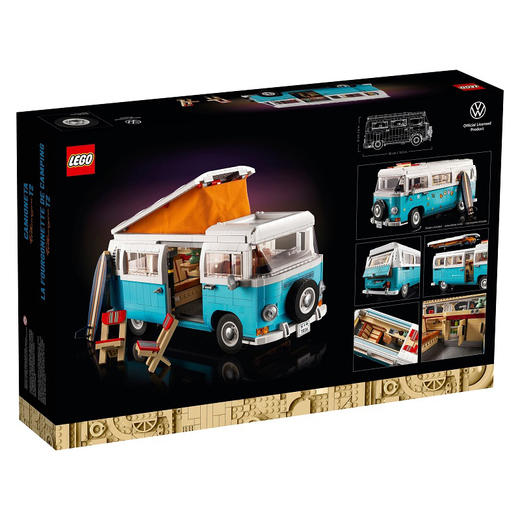乐高积木10279大众T2野营旅行车汽车 商品图1