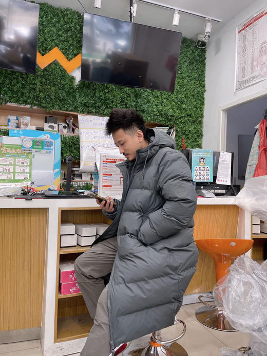 -20℃无压力北欧Rains高端到顶3M新雪丽中长款防风防水加厚棉衣 商品图11