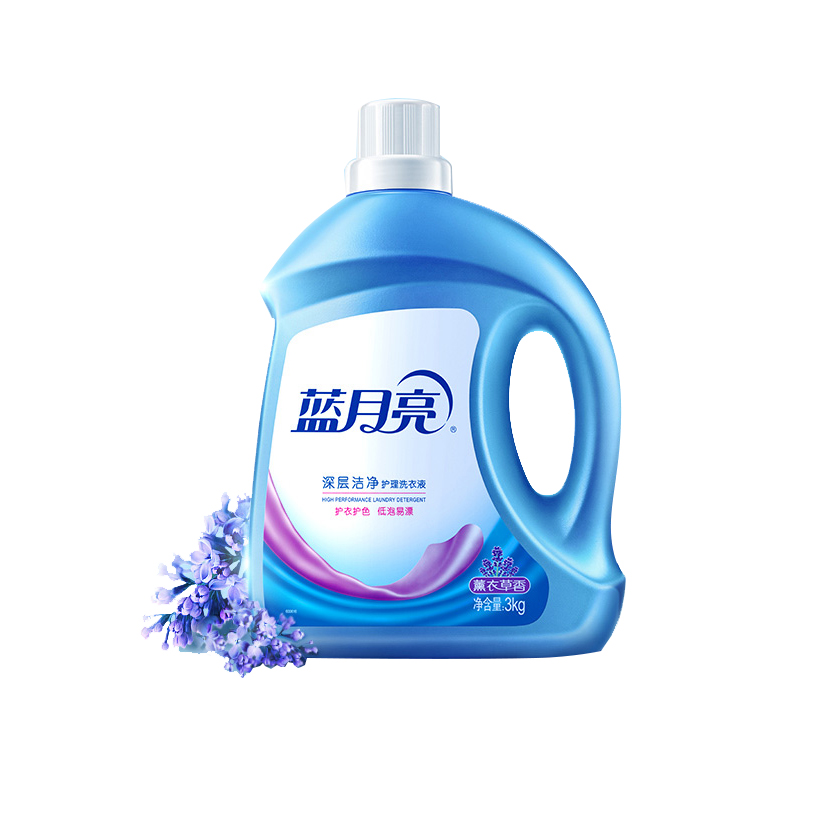 【3.2】【蓝月亮】自然香/薰衣草洗衣液3kg