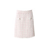 EITIE爱特爱春季新款格子半身裙时尚气质洋气A字高腰显瘦短裙A2206903 商品缩略图4