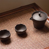 竹+竹炭陶一壶两杯套装 竹炭紫砂 茶具套装 个庐 茶道茶艺茶壶 商品缩略图0