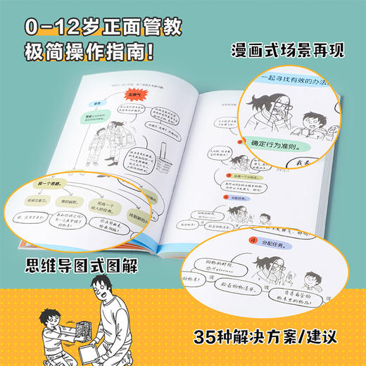 正面管教图解版 0-12岁孩子常见的35种情绪失控解决办法安妮 克莱尔 克兰丁斯特 著 商品图2