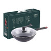 【欧德思锅具】源自德国的高端品牌 零涂层晶钻极铁锅32cm家用炒锅 商品缩略图4