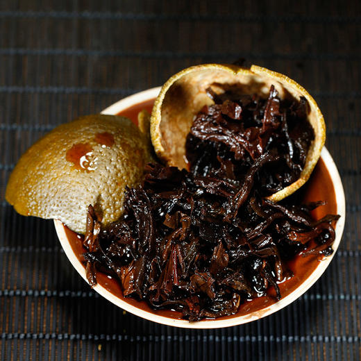 新会小青柑 云南普洱茶陈年宫廷料 陈皮普洱茶叶熟茶桔普茶 500g 商品图4