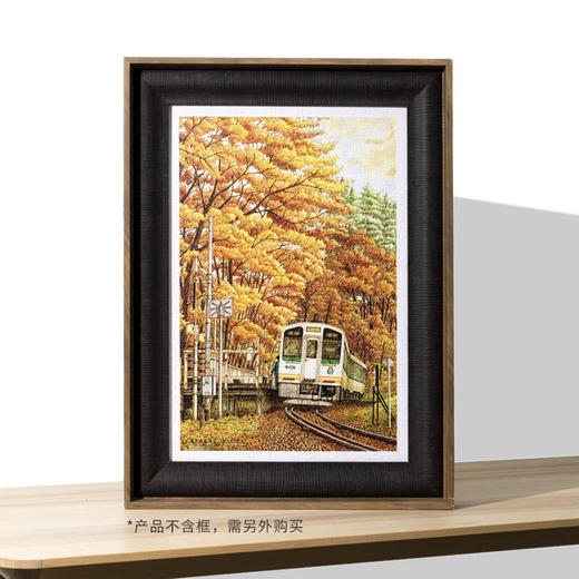 600片 平面拼图 塑料拼图 H2400 松本忠- 秋枫色的假期 商品图2