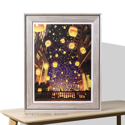 1200片 平面拼图 塑料拼图 H2412 ペい - 天灯之夜 商品图2