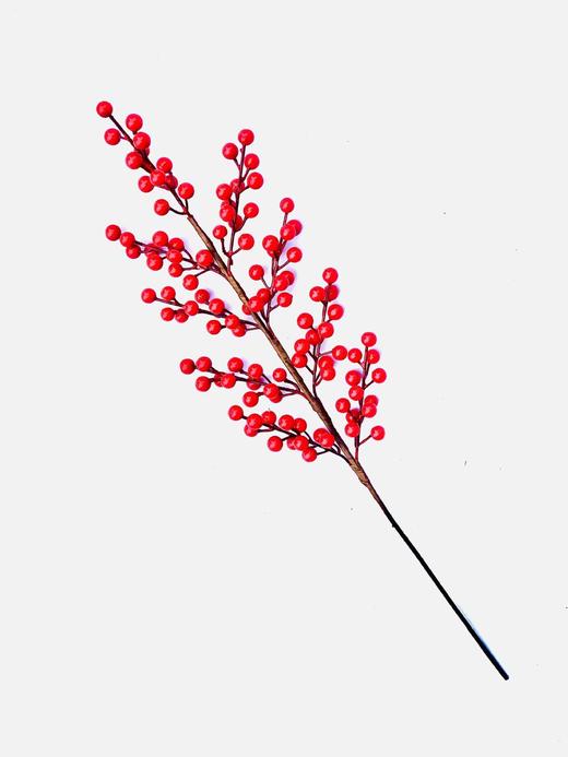 仿真年霄花桶材料蝴蝶兰秀球尤加利叶银杏金掌要求摇钱树孔雀毛柿子石榴黄金果五代同堂 商品图5