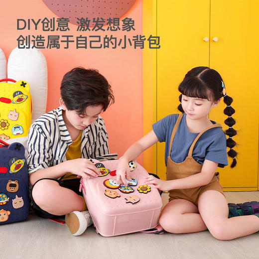 科物酷儿童双肩包防水书包轻便护脊 商品图3