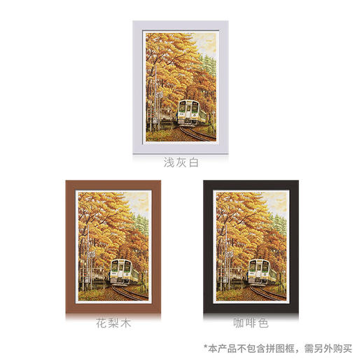 600片 平面拼图 塑料拼图 H2400 松本忠- 秋枫色的假期 商品图3