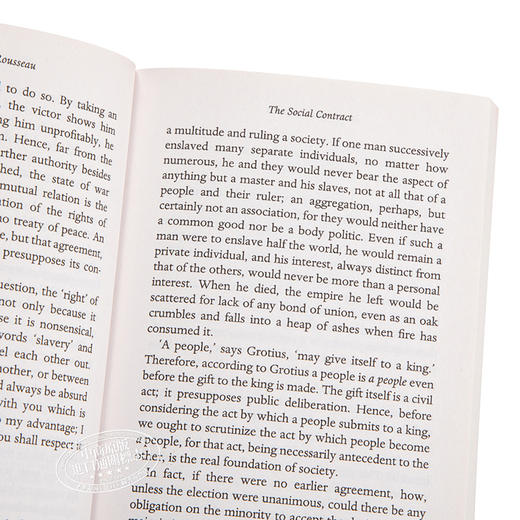 【中商原版】卢梭：社会契约论 英文原版 Penguin Great Ideas : The Social Contract Jean-Jacques Rousseau 商品图3