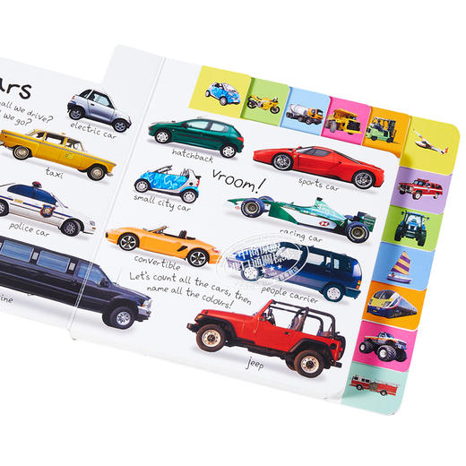 【中商原版】My First Things That Go Let's Get Moving DK启蒙交通工具 低幼亲子启蒙绘本 英文原版 3-6岁 商品图3