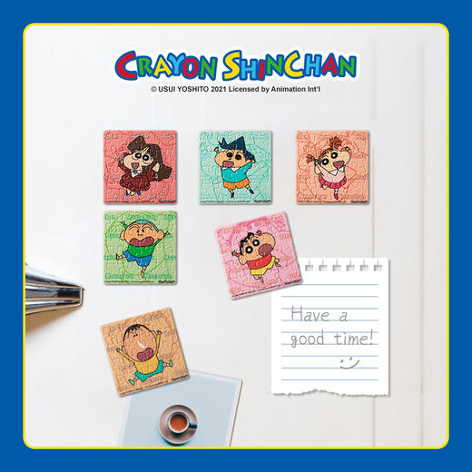 96片 磁铁拼图套装  D1238 蜡笔小新- 小小向日葵班 商品图2