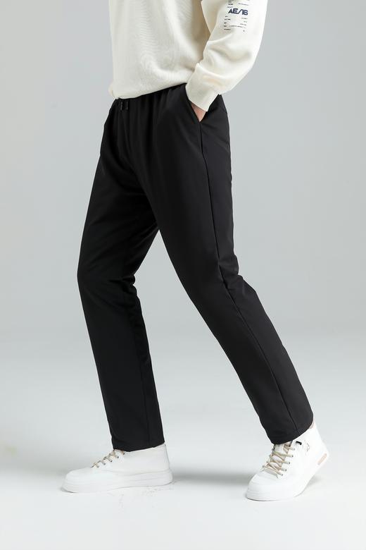 481792男女同款超轻高弹直筒羽绒裤，送给TA的温暖，松紧腰带抽绳，M-4XL，腰围2尺4以下选XL,2尺5 2尺6选XXL,2尺7 2尺8选XXXL,三尺以下选XXXXL，适合各年龄段穿着！ 商品图2