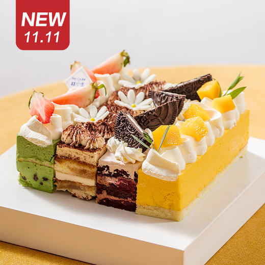 仅此一天秒杀新品【欢乐四重奏】一个蛋糕四种口味，每一种都经典（福州） 商品图0