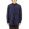 日本 KUON Regular Collar Shirt 职人制天然染色有机棉蓝染衬衫 商品缩略图4