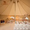 骆驼户外精致露营帐篷便携式折叠金字塔蒙古包棉布印第安帐A1W3GC101 商品缩略图2